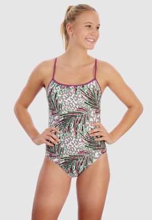 Swimsuit - weiß bunt