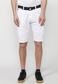 Koroshi BERMUDA  - Šortky - blanco white