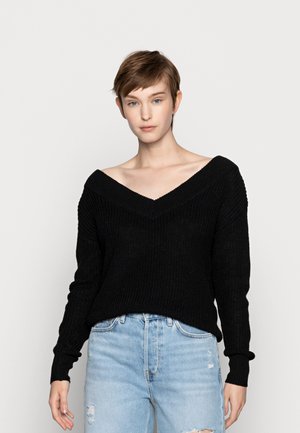 ONLY ONLMELTON LIFE - Maglione - black