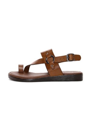 Sandaler m/ tåsplit - light brown