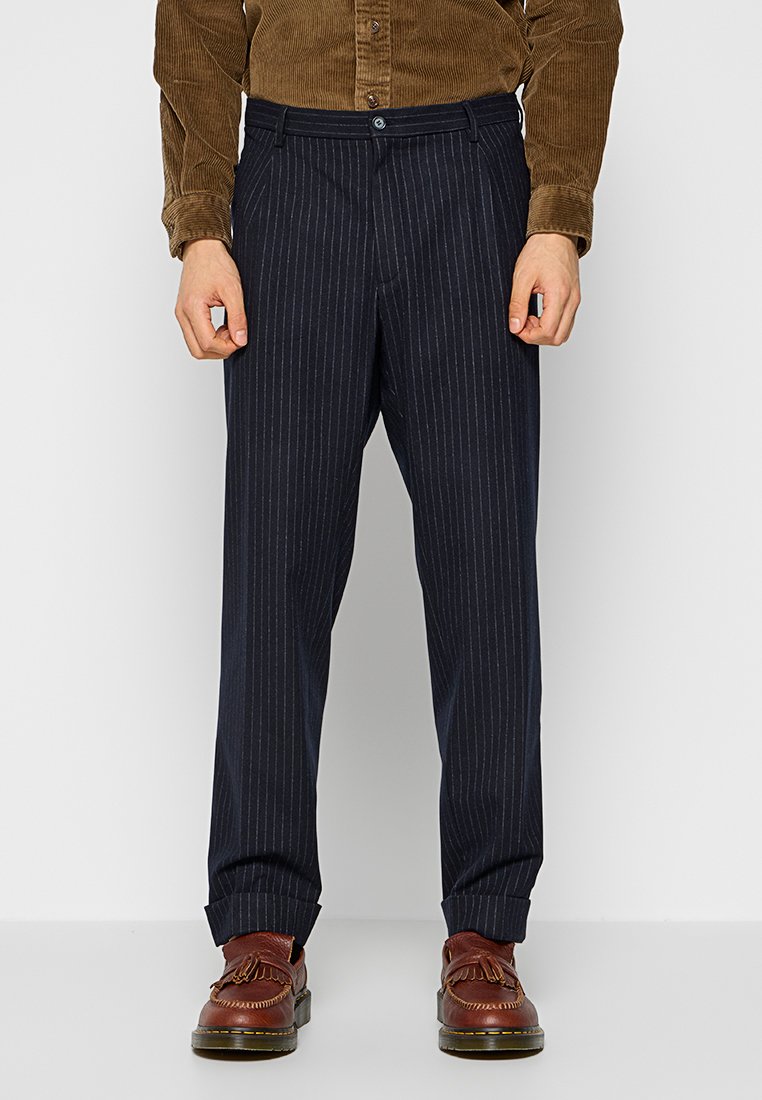 Hechter Paris Pantalon classique bleu marine
