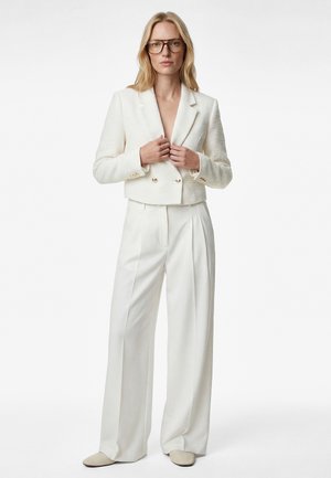 CROP TWEED - Blazer - off white