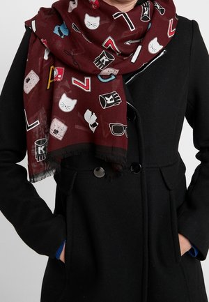 KARL LAGERFELD, Foulard - red