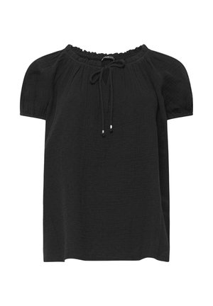 Yours Clothing, WOMEN'S BARDOT TOPS - Camicetta - black