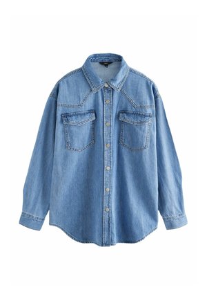 Next TALL FIT  - Užsagstoma palaidinė - mid blue