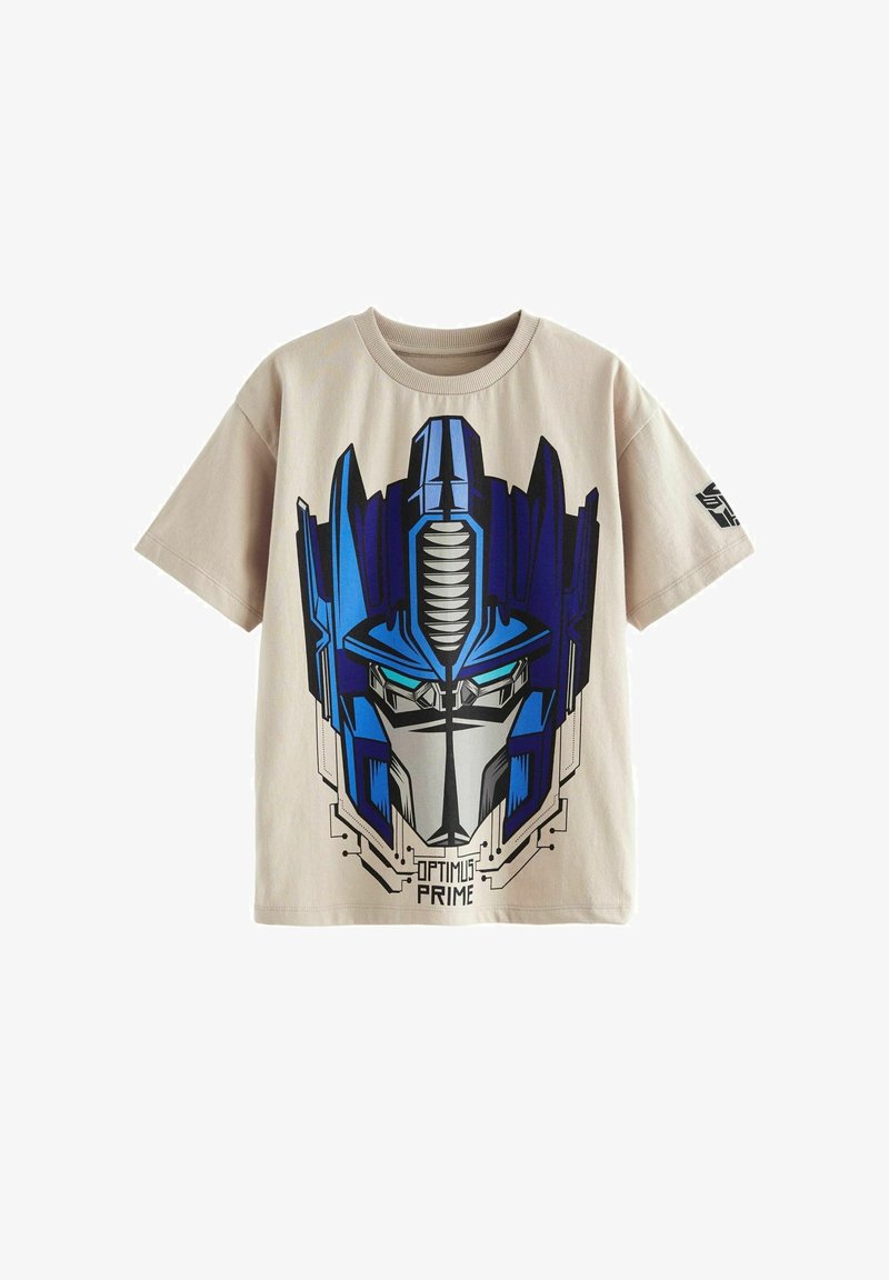 Next TRANSFORMERS LICENSED  - REGULAR FIT - Print T-shirt - stone