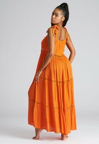 South Beach CRINKLE METALLIC TIE SHOULDER  - Strandaccessoire - orange
