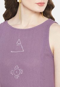 Be Sunset ELARA - Dolga obleka - lavender