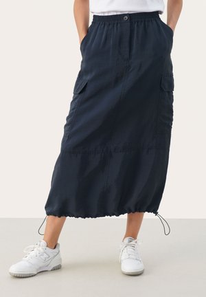 A-linjainen hame - dark blue