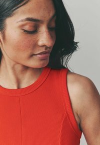 Next TALL FIT - MIX SLEEVELESS RACER MIDI  - Päevakleit - red