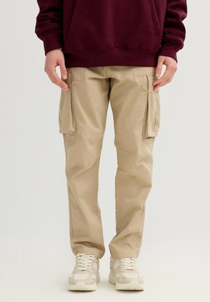 Pantalones cargo - beige
