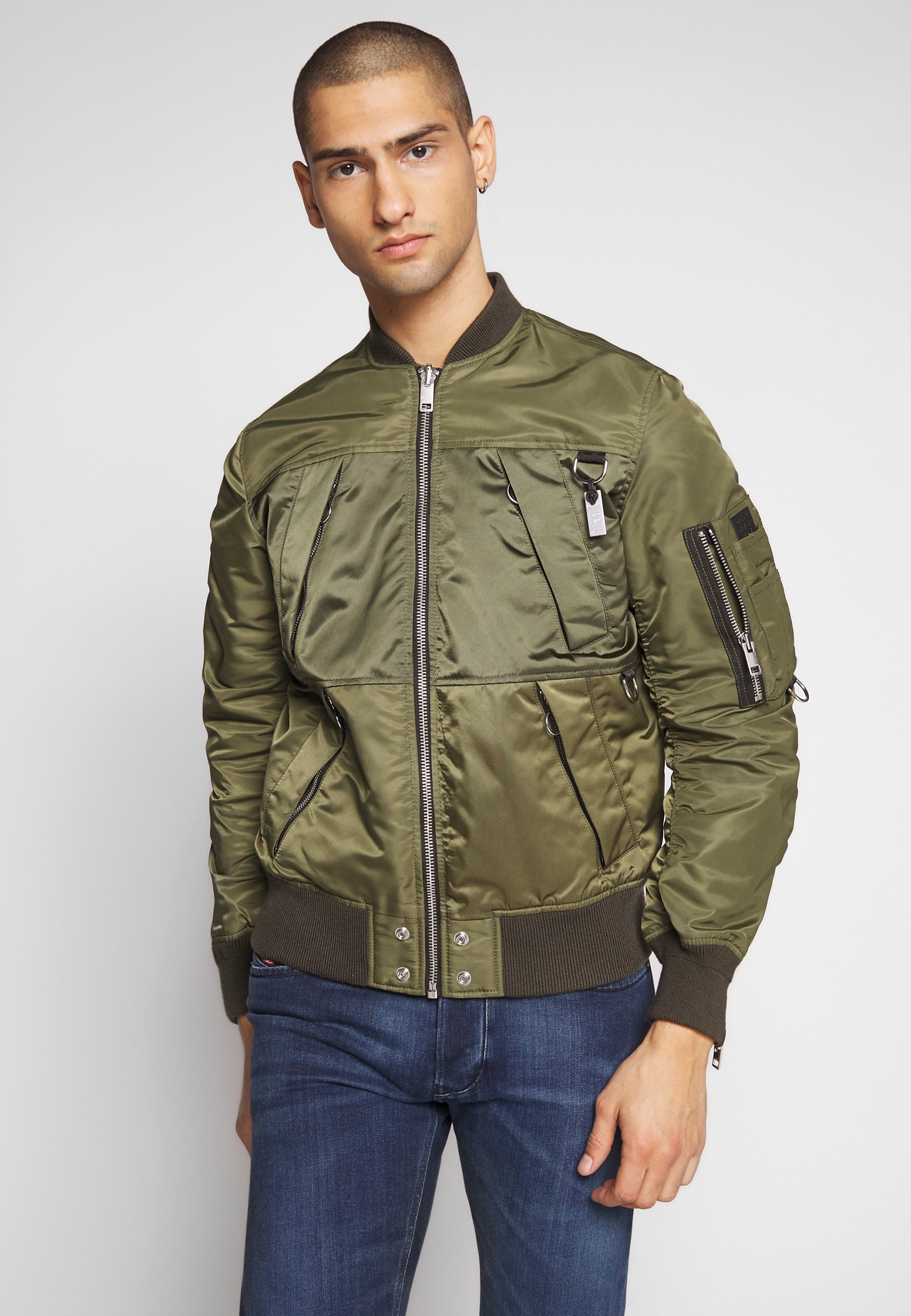 bomber khaki