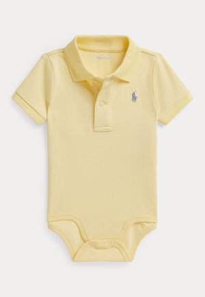 SOFT COTTON POLO BODYSUIT 0-2Y - Body - t bird yellow