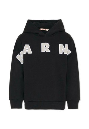 Felpa con cappuccio - black