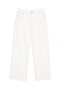 Džínsy s rovným strihom - white