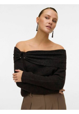 Vero Moda LOVELY - Pullover - chocolate torte