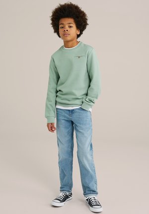 WE Fashion Jean droit - light blue