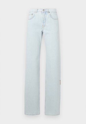 SUSY PANTS - Džíny Straight Fit - light blue