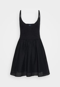 MIXED MEDIA MINI - Vestido informal - true black