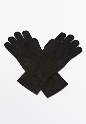 Massimo Dutti, Handsker - black