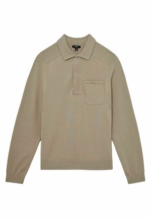 Reiss REGULAR FIT - CLINTON CONCEALED PLACKET  - Bluză cu mânecă lungă - light sage green