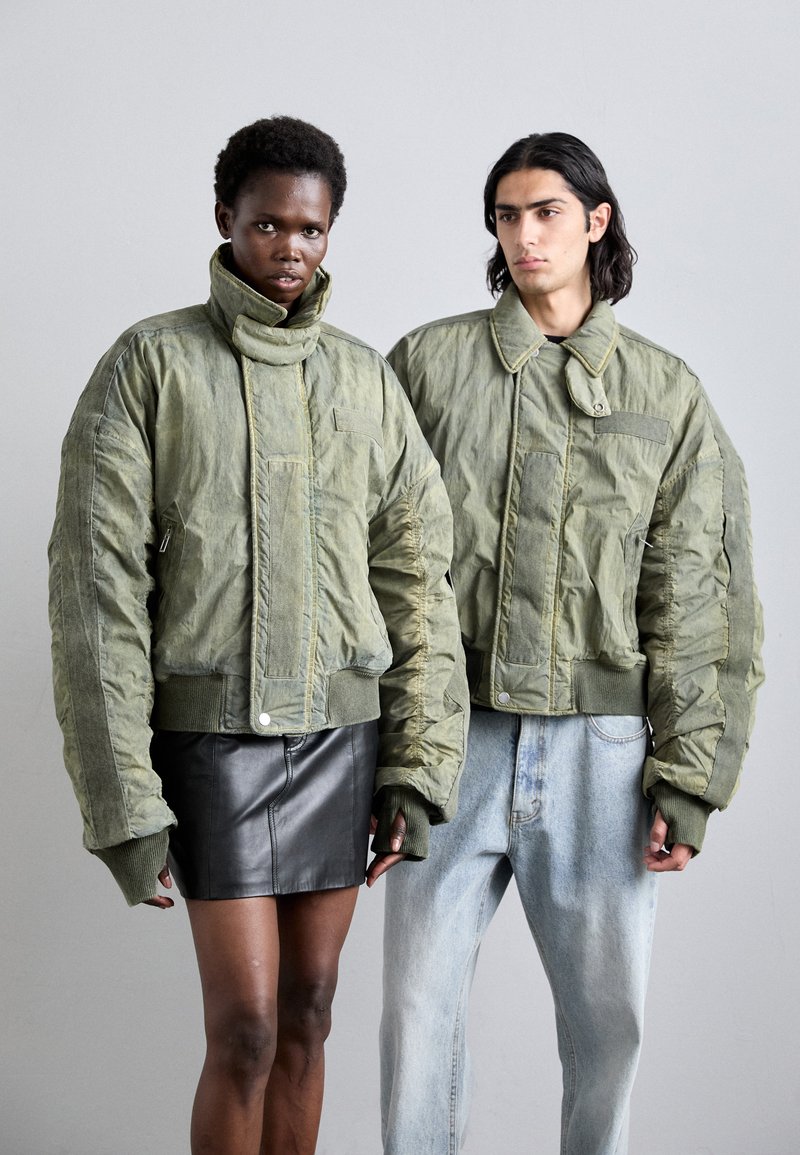 032c CLAY UTILITY JACKET UNISEX - Bomber bunda - washed olive drab