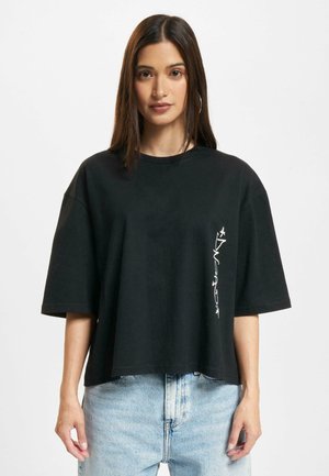 ECSTATIC  - Print T-shirt - black