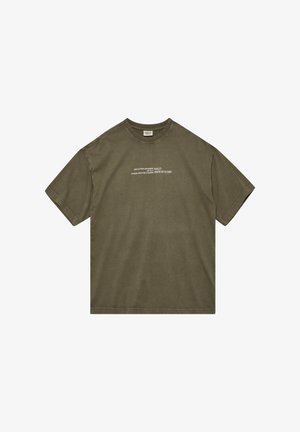 HALO, HALO HALO GRAPHIC BOXY T-SHIRT UNISEX - T-shirts print - capers marshmallow