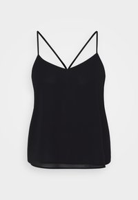 ONLMOON SINGLET - Toppi - black