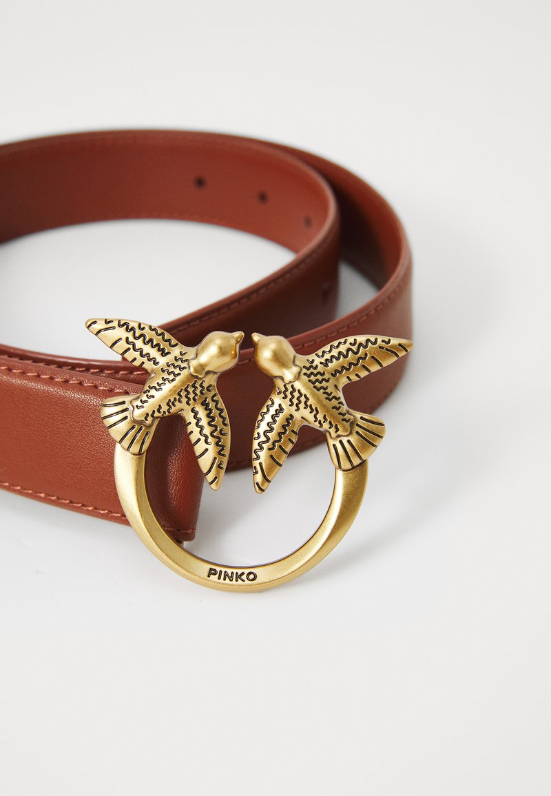 Pinko LOVE BERRY - Belt - arabo/antique gold-coloured/dark  display picture 3