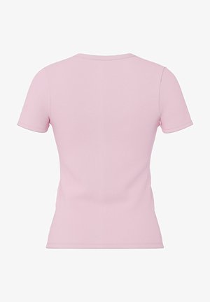 Pieces, T-SHIRT - T-shirts med print - pink-a-boo