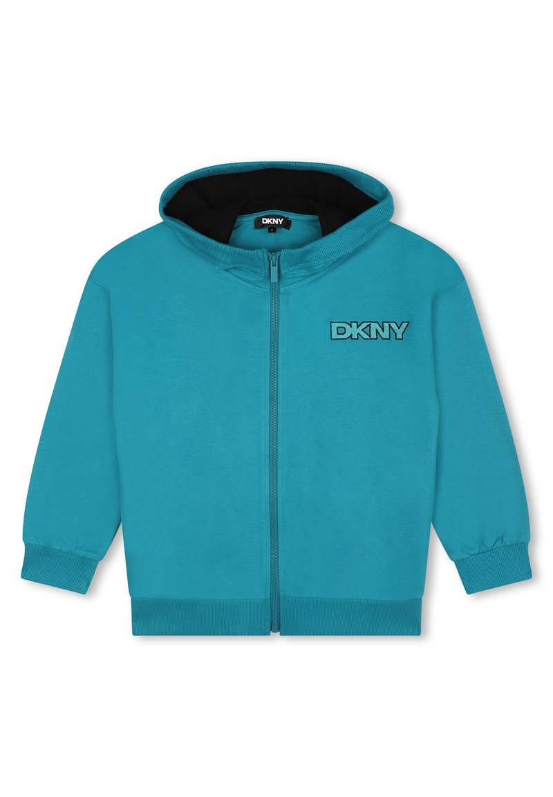 DKNY Sweater met rits blauw DKNY Sweater met rits blauw