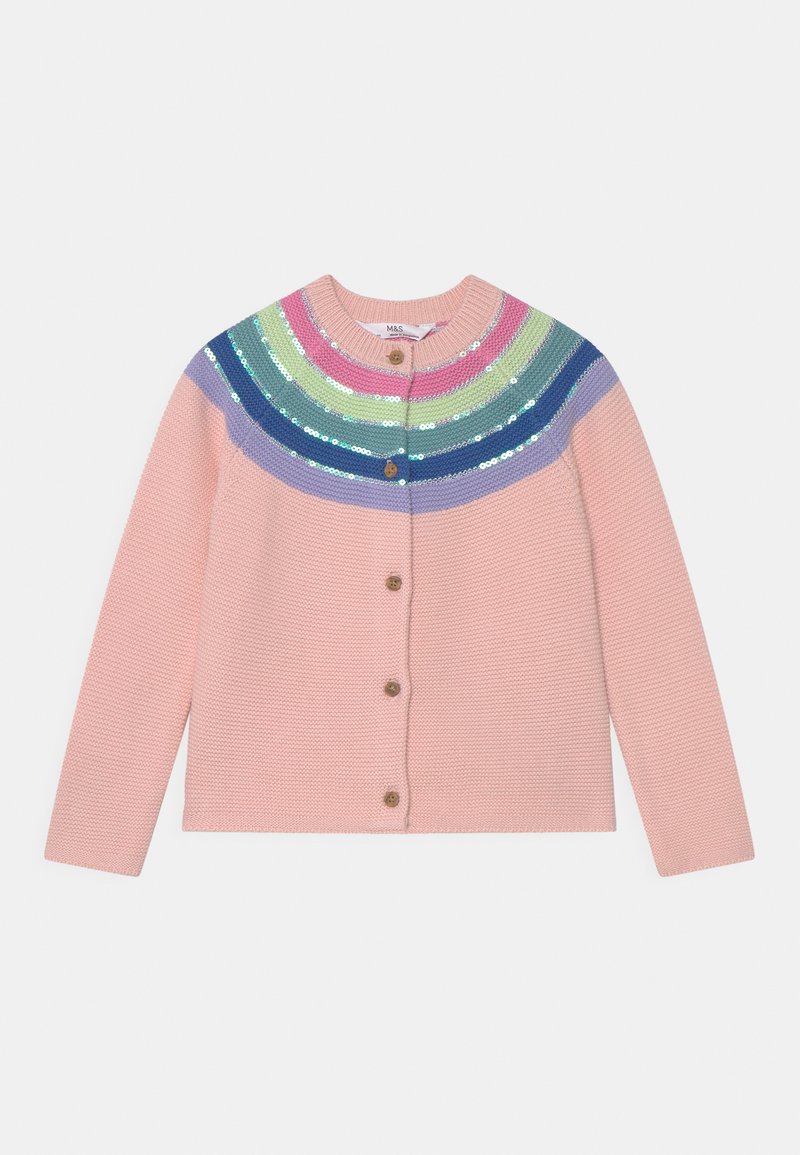 Marks & Spencer SEQUIN YOKE CARDI Cardigan pink/fuxia Zalando.it