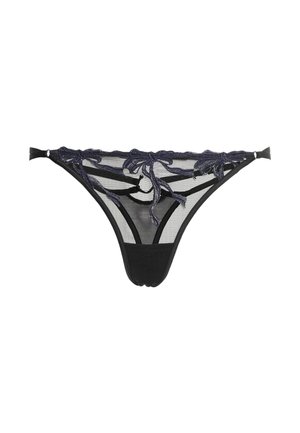 ELSA EMBROIDERED - Tanga - black mix