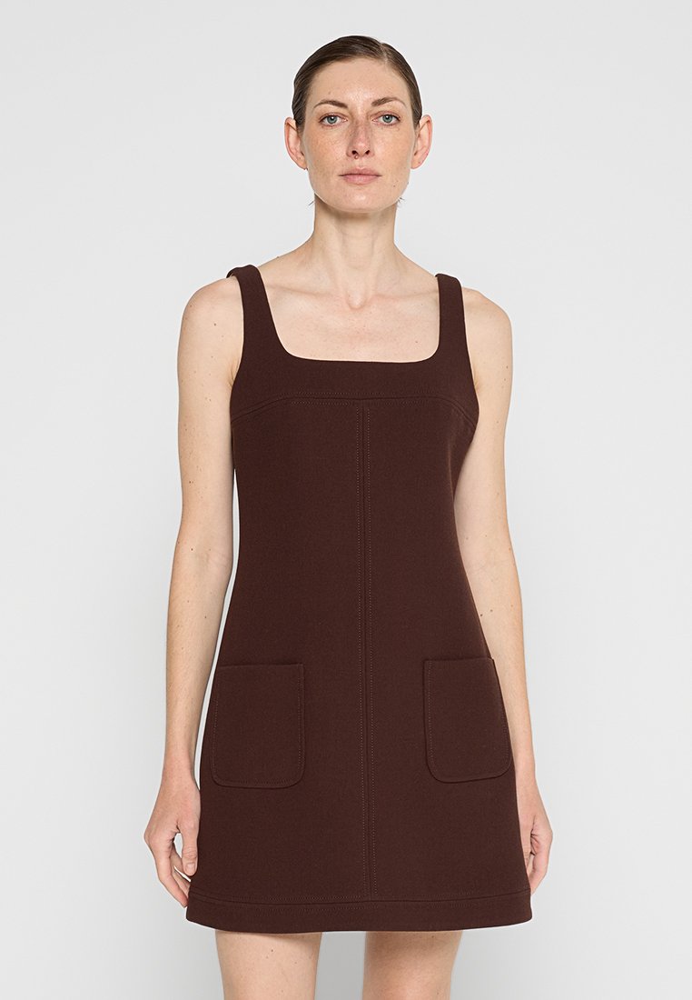 TORY BURCH Jurk donkerbruin TORY BURCH Jurk donkerbruin