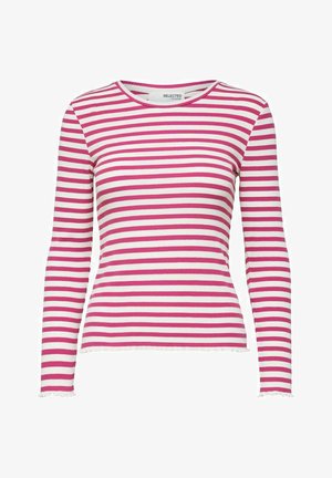 Langærmede T-shirts - rose violet