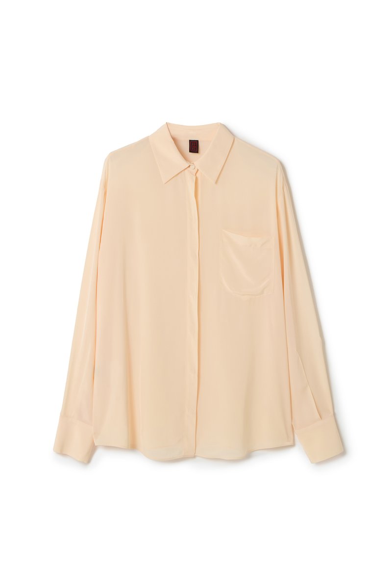 Stefanel Overhemdblouse oranje Stefanel Overhemdblouse oranje