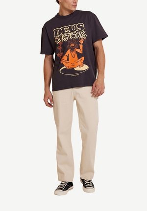 LOOSE FIT  - T-shirt con stampa - anthracite