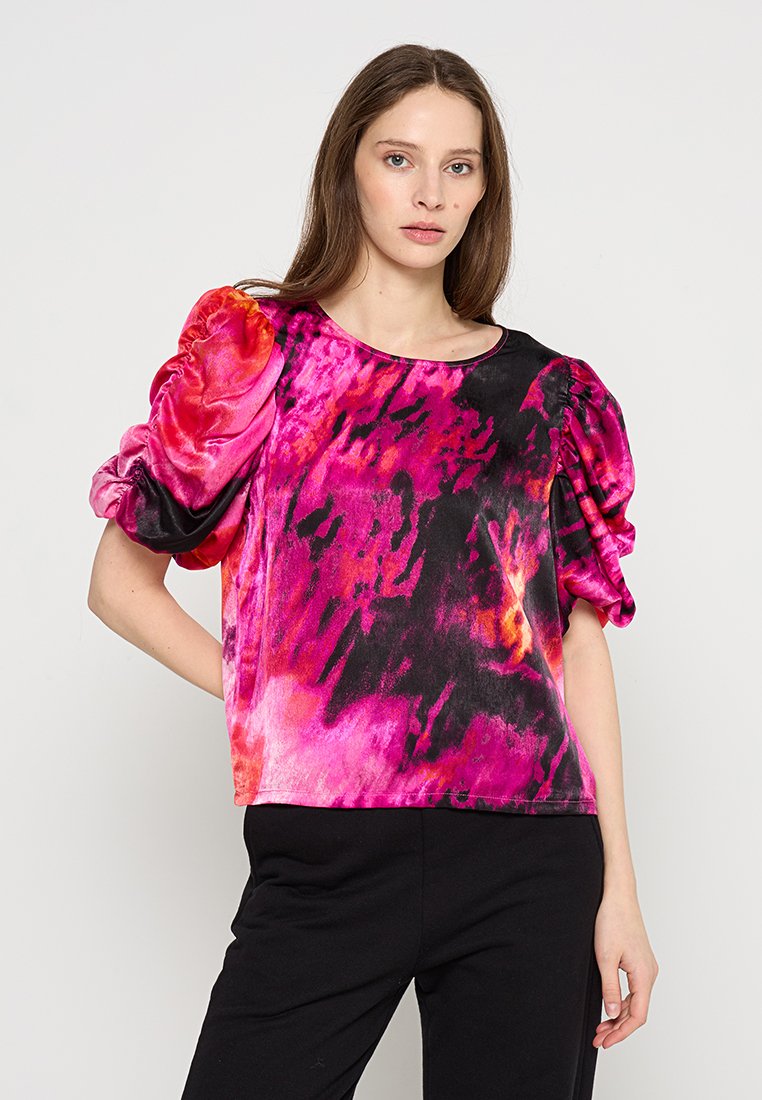 DKNY Blouse donkerroze DKNY Blouse donkerroze