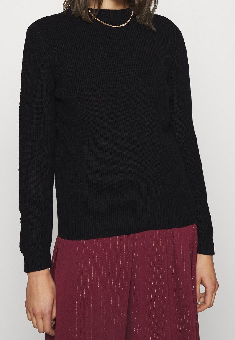 s.Oliver Strickpullover - black