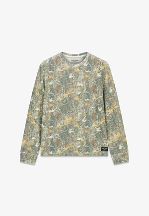 Guess, T-SHIRT MIT ALLOVER-PRINT - Long sleeved top - gemustert multicolor