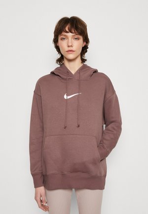 W NSW PHOENIX FLC OS PO HDY MS - Sweatshirt - plum eclipse/white