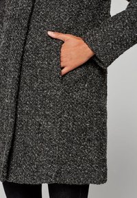 Esprit Klassischer Mantel - mottled dark grey