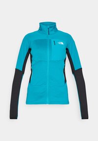 POLARTEC POWERGRID STORMGAP JACKET - Outdoorová bunda - deep teal/black