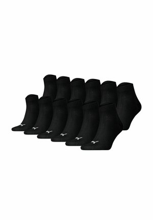 QUARTER  SPORT FREIZEIT  12 PAAR - Socken - schwarz
