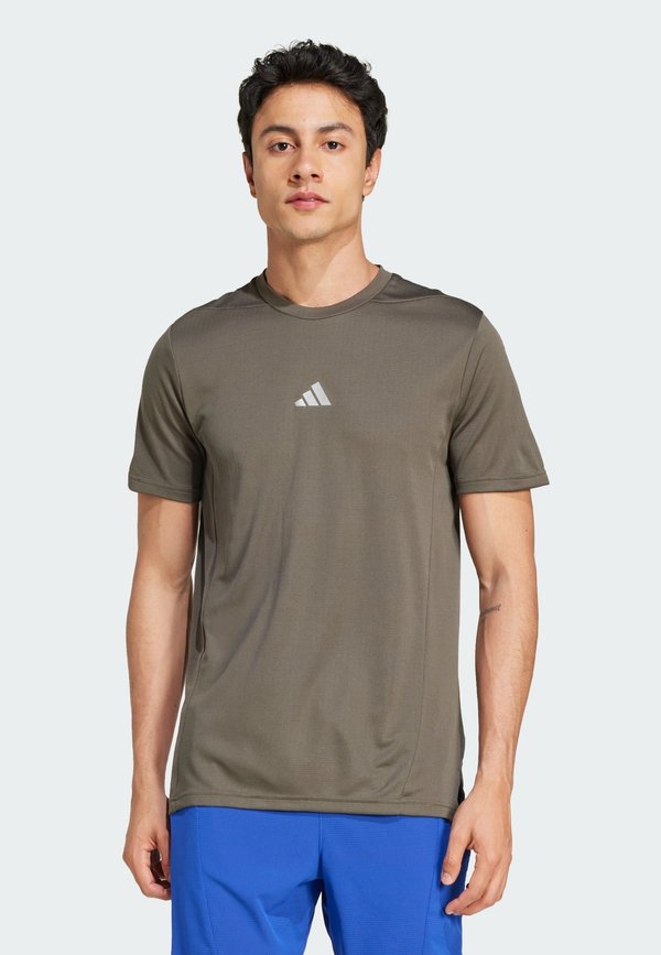 DESIGNED FOR HIGH INTENSITY WORKOUT HEAT.RDY - Basic T-shirt - shadow olive