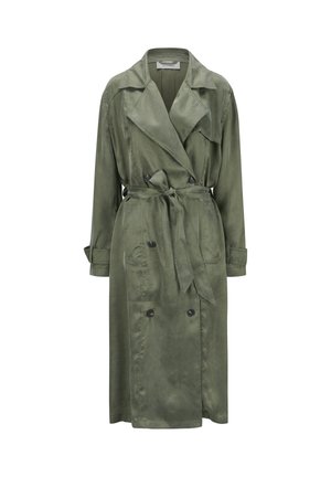 MSIZZY - Trenchcoat - dunkeloliv