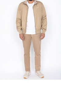 Schott Bomber bunda - beige