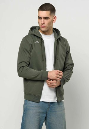 Sweatjakke - green blackish