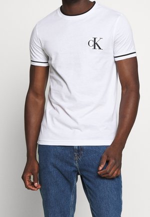 T-shirt print - white